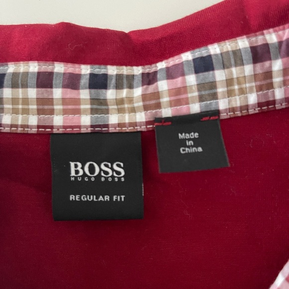 Men’s Red Hugo Boss Polo Shirt - XXL - Picture 4 of 4